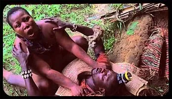 BBW Nigeria Bush Hunter Caught in the Act