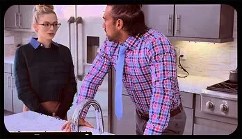 Stepdad Takes Charge of Young Wife's Submission | Sensual Domination Scene