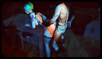 Sexy Robot Chick Gets Ass Filled by Dick in Plaid Schoolgirl Skirt - 7:30p 53 Views