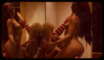 Lesbian Christmas Seduction: A Naughty Night with Auntie Fable