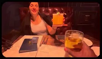 Sexy Nighttime Encounter with Girlfriend in the Park