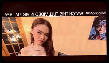 Kwini Kim's Intense Solo VR Dildo Experience in Stunning 4K