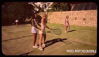 Alexis Crystal and Black Angel: Sizzling Threeway Passion in the Sun