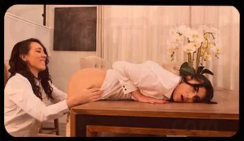 Sinn Sage Tames Petite Gal Richie: Hair Pulling & Spanking Dominance