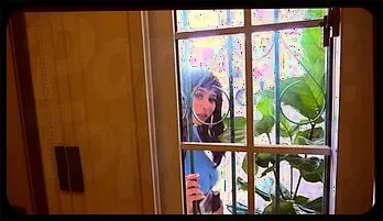 Seductive Latina Shirley Musk Seduces Neighbor with her Busty Charms