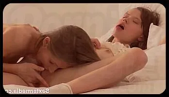 Slim Teens Share Intense Lesbian Passion and Play