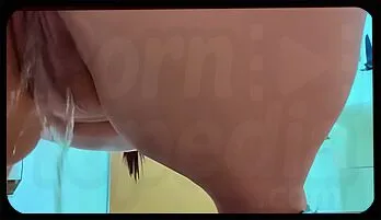 Latina's Sensual Seduction in Public Restroom