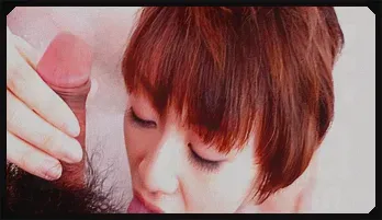 Akina Hara in a warm bath give a japan blowjob