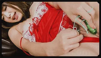 Cute asian amateur teen Momoka Rin has fun masturbating