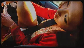 Amateur babe uses Japanese dildo in the car 