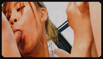 Japanese blowjob by the pool with Suzuna Komiya 