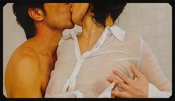 Asian creamie video along sleazy Asian milf 