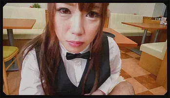 POV Japanese blowjob along sweet Rino Sakuragi