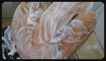 Soapy Japanese handjob with Reiko Kobayakawa