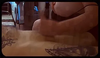 Sultry StepMom's Sizzling Handjob Session