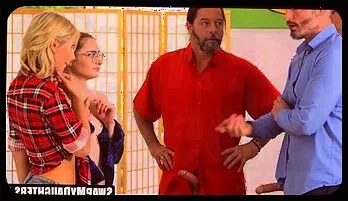 Sky Pierce & Friends Get Wild: Intense Pussy Licking With Mature Studs