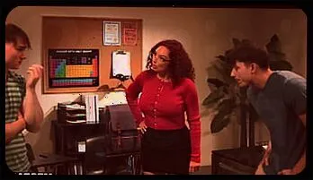 Sultry Redhead MILF Enjoys Double Penetration with Students