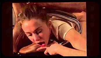 Mia Bandini Gets Roughly Fucked in an Office Chair