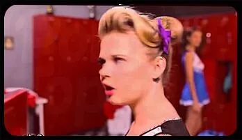 Cheerleader Duo Soak the Locker Room in Intense Squirting Lesbian Play