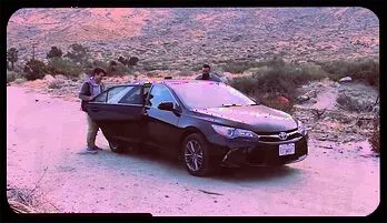 Bearded Stepdad Teaches Stepson a Lesson on the Backseat