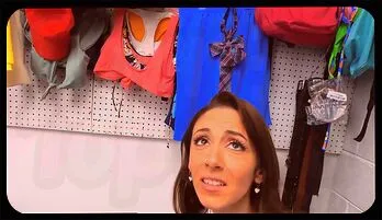 Seductive Violet Spice Gets Intense Security Guard Action