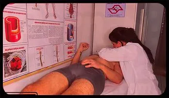 Accidental Dick Slip: Nurse's Surprise with a Patient's Massive Cock