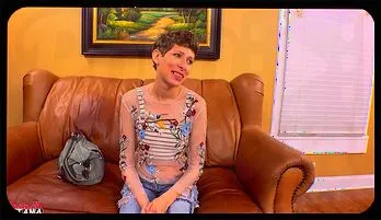 Petite Brunette Unity Enjoys Masturbating and Blowjob Before Hardcore Action!