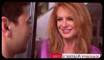 Sensational MILF Andi James Entices the Waiter for a Wild Encounter