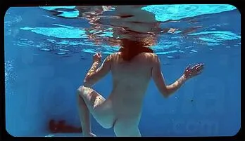 Fernanda Releve Hot Mixed Race Teen Swims Naked in Pool, 6:27, 244p, High-Octane HD