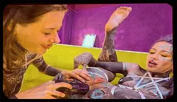 Intense Alternative Teen Duo's Wild Toy Play Session