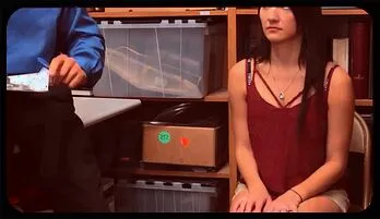 Jade Amber & Officer Tommy Gunn: Intense Office Blowjob Fantasy