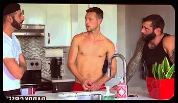 Seduced Stepson Gets Double Teamed in a Wild Threesome