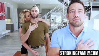 Two Young Cocks Fill a MILF's Cunt