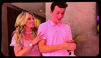 Birthday Surprise Threesome with Cory Chase & Claire Roos | Big Tits, Big Cock