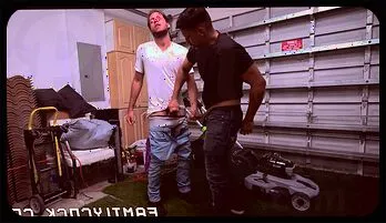 Bareback Threesome with Jock Cousins and a Horny Twink