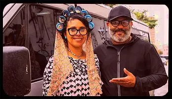 Jay Brown's Mature Butt Stretched to the Limit in a Moving Van