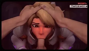 Tracer’s Wild Club Toilet Blowjob for Concert Tickets – Overwatch Hentai 4K