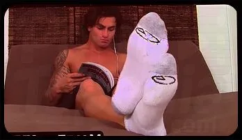 Karl's Muscular Frame Thrills with a Sensual Feet Tease