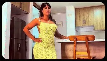 Sultry Colombian Milf Takes Her Stepson's Virginity - POV Latina Big Tits Anal