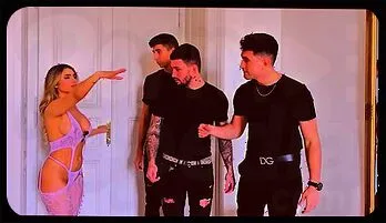 Tru Kait’s Hardcore Blonde Gangbang: Double Penetration & Cumshots