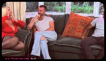 Brit GILF Lacey Starr Shares Her Fat Cock with Swinger Buddy Pascal White in a Steamy MMF Threesome