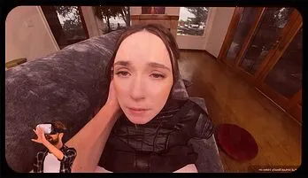 Horny Katniss Everdeen's Deepthroat Delight in Cosplay Parody