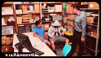 Horny Cop Seduces Two Twinks in Intense Gay Encounter