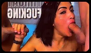Sultry 18-Year-Old Latina Nails the Art of Deepthroating