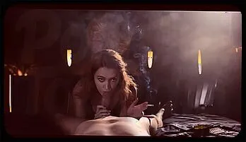 Hot POV: Sexy Babe Smokes & Rides for a Steamy Blowjob