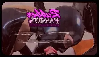 Sensational Latex Bondage with Two Dominant Mistresses