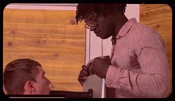 Eager Jock Takes on a Massive Black Cock Bareback!