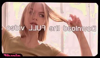 Seductive Ukrainian Blonde with Big Boobs Teases and Strips Down