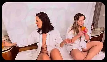 Fiery Tribadism Passion Between Two Latina Beauties