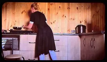 Sultry Maid with Curves Gets Wild While Cleaning